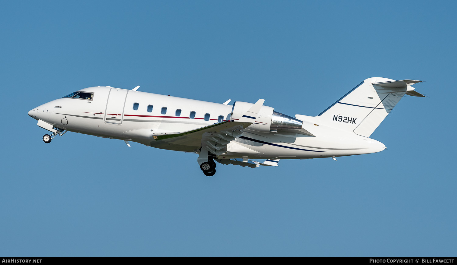 Aircraft Photo of N92HK | Bombardier Challenger 650 (CL-600-2B16) | AirHistory.net #769464