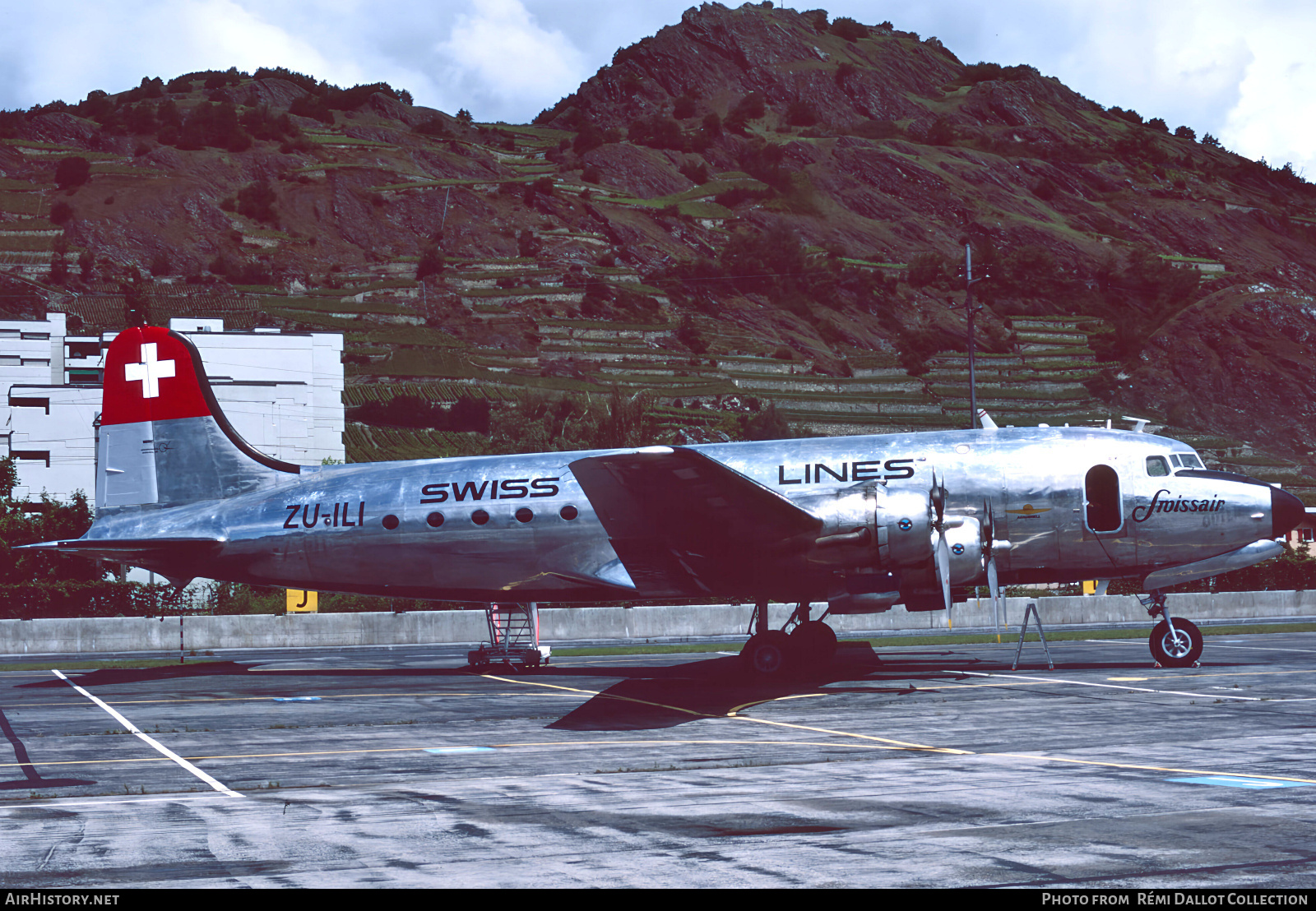 Aircraft Photo of ZU-ILI | Douglas DC-4-1009 | Swissair - Swiss Air Lines | AirHistory.net #769477