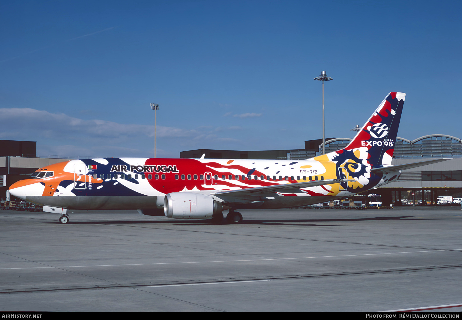 Aircraft Photo of CS-TIB | Boeing 737-382 | TAP Air Portugal | AirHistory.net #769483