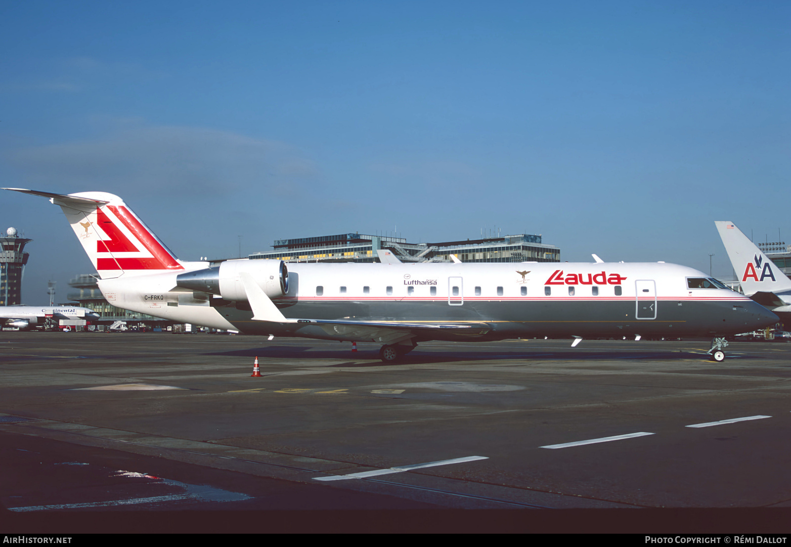 Aircraft Photo of C-FRKQ | Bombardier CRJ-100LR (CL-600-2B19) | Lauda Air | AirHistory.net #769490