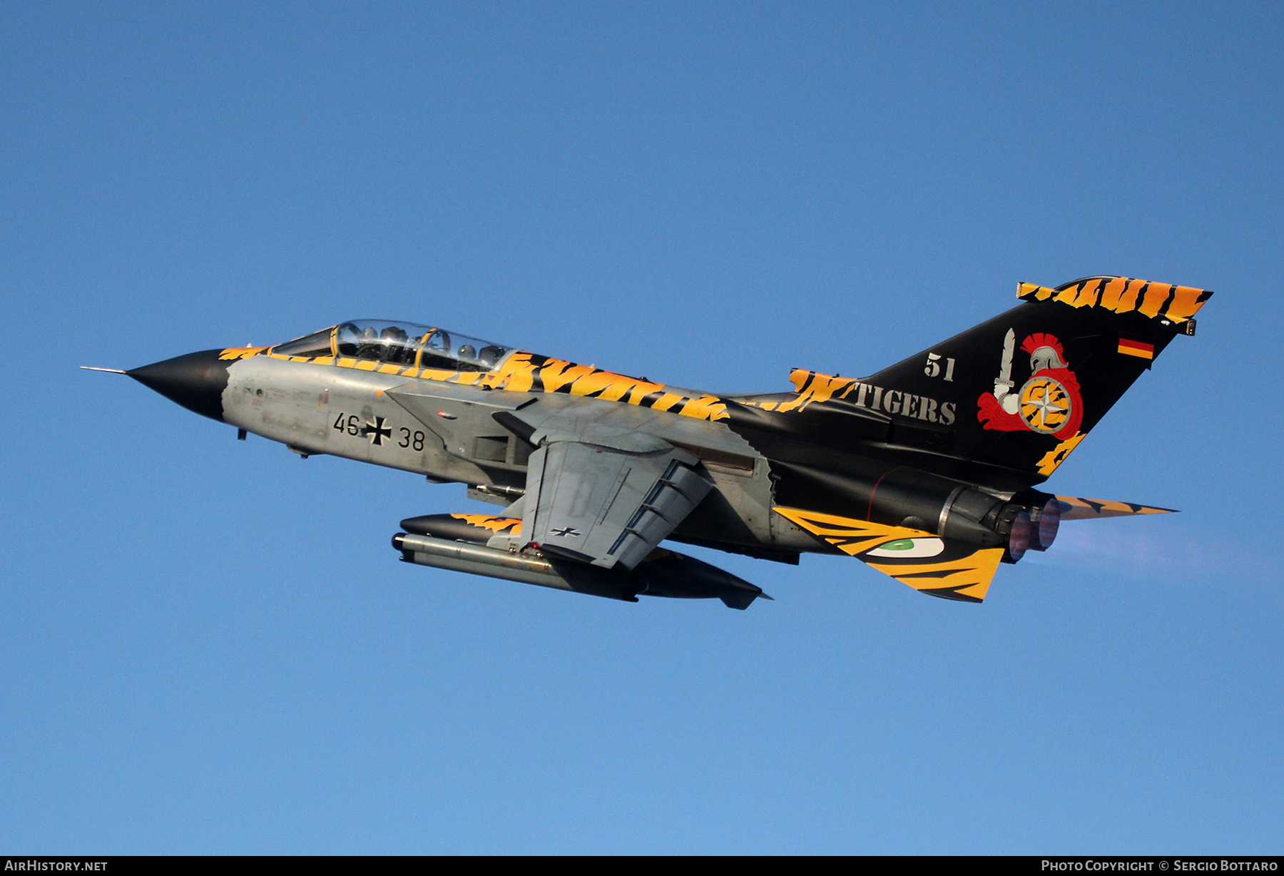 Aircraft Photo of 4638 | Panavia Tornado ECR | Germany - Air Force | AirHistory.net #769503