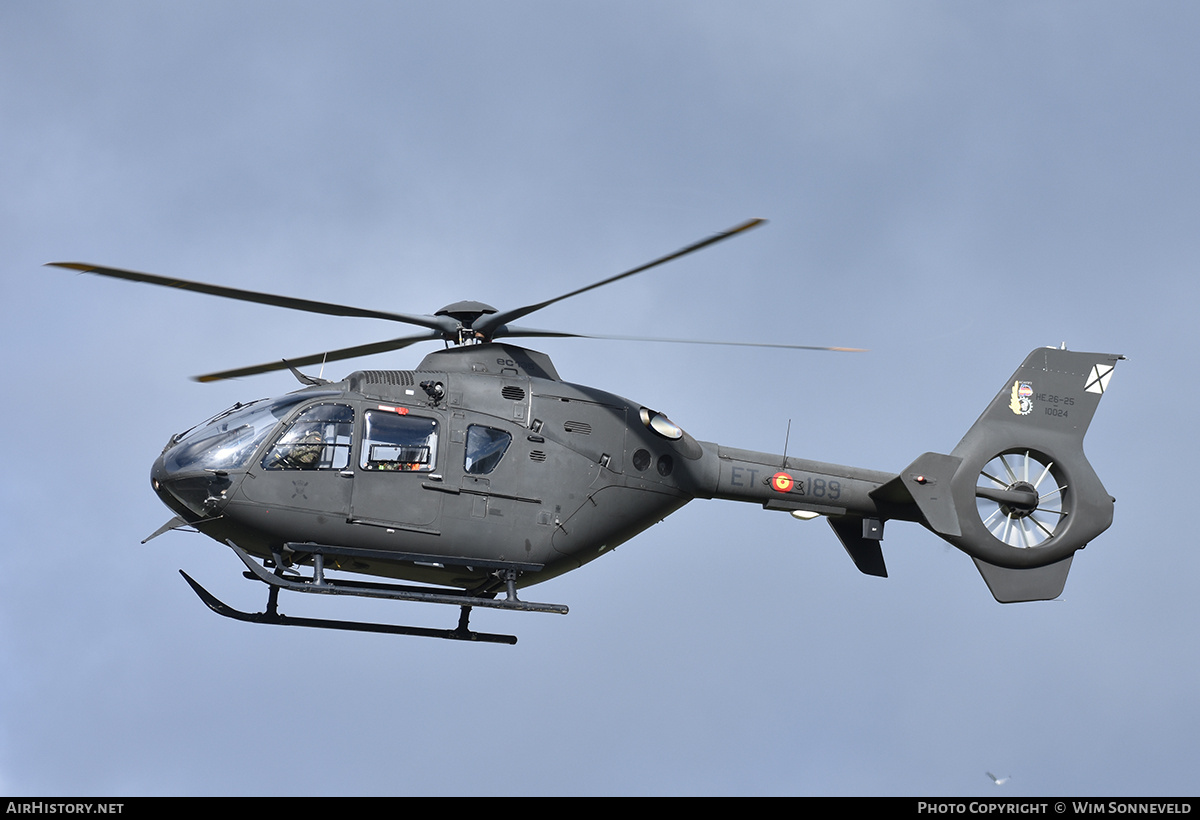 Aircraft Photo of HE.26-25 / 10024 | Eurocopter EC-135T-2 | Spain - Army | AirHistory.net #769528