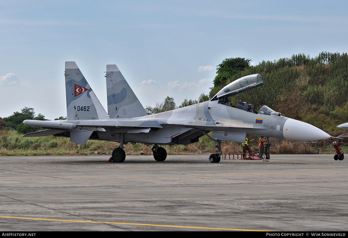 Aircraft Photo of 0462 | Sukhoi Su-30MK2 | Venezuela - Air Force | AirHistory.net #769547
