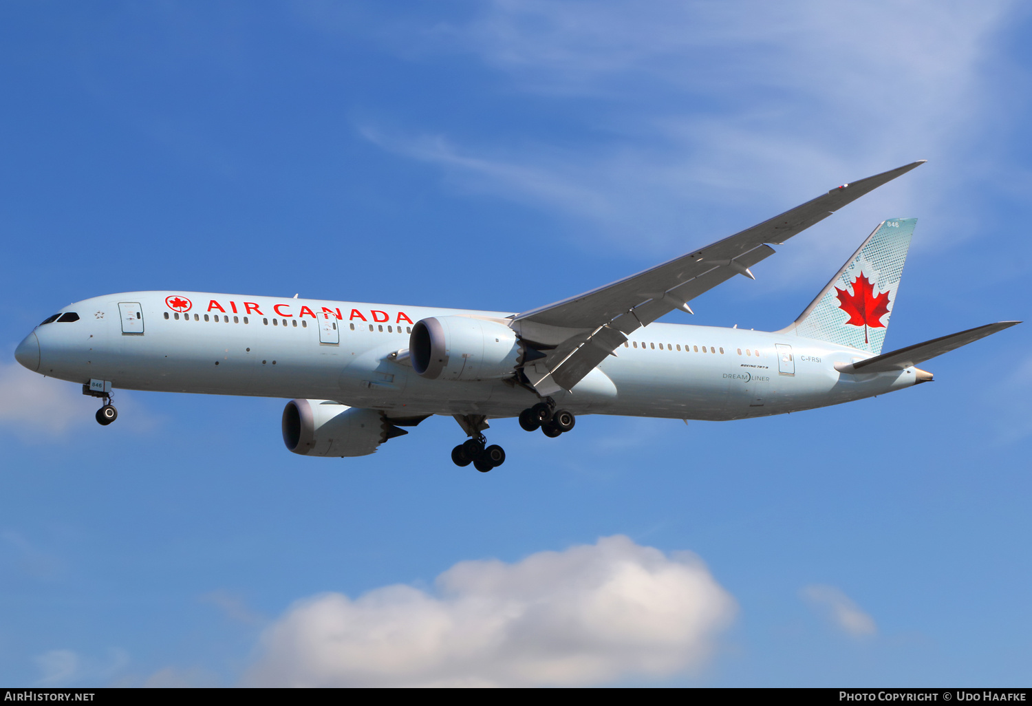 Aircraft Photo of C-FRSI | Boeing 787-9 Dreamliner | Air Canada | AirHistory.net #769590