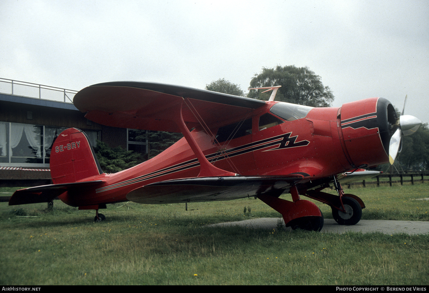 Aircraft Photo of SE-BRY | Beech D17S | AirHistory.net #769598