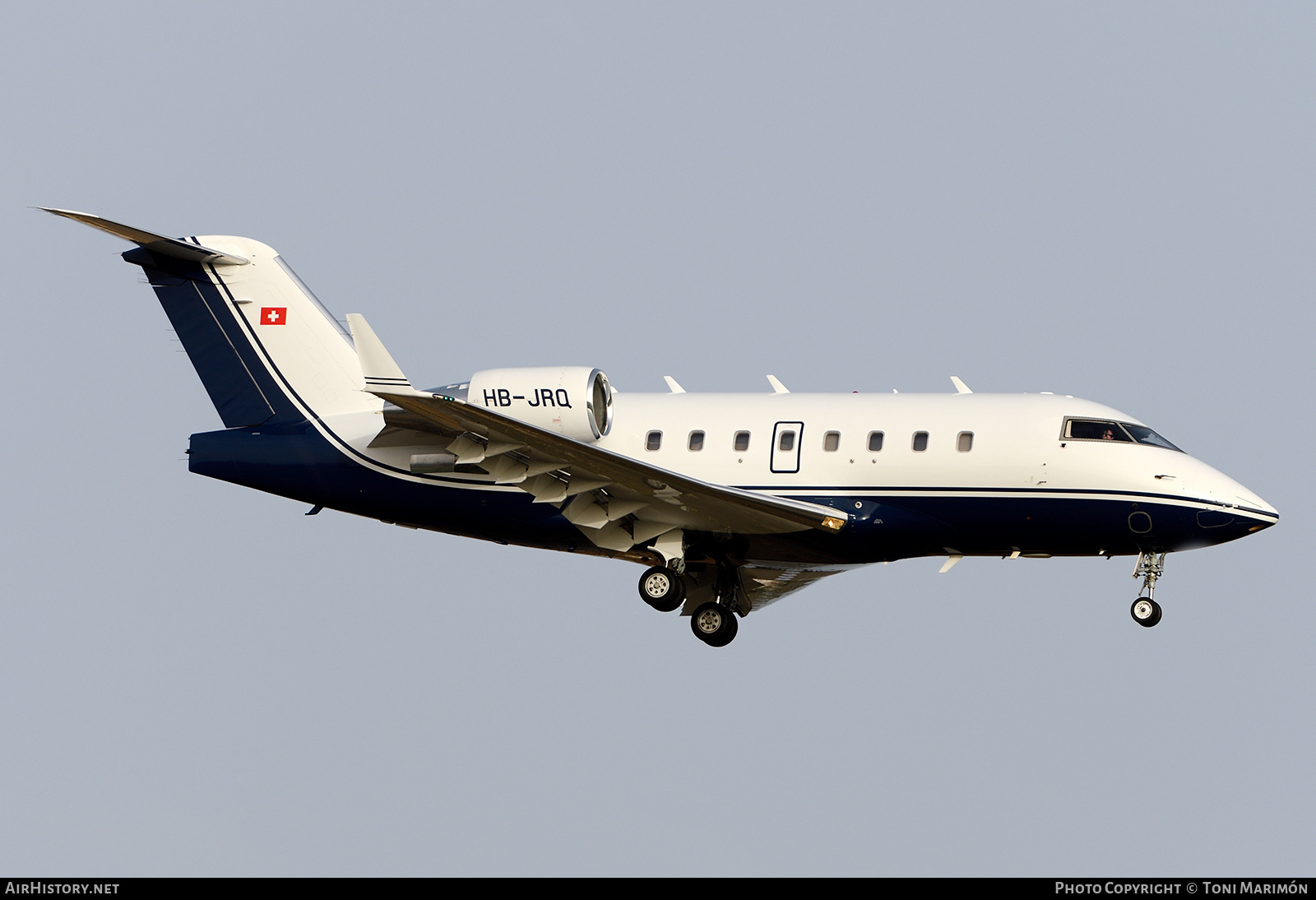 Aircraft Photo of HB-JRQ | Bombardier Challenger 604 (CL-600-2B16) | AirHistory.net #769601