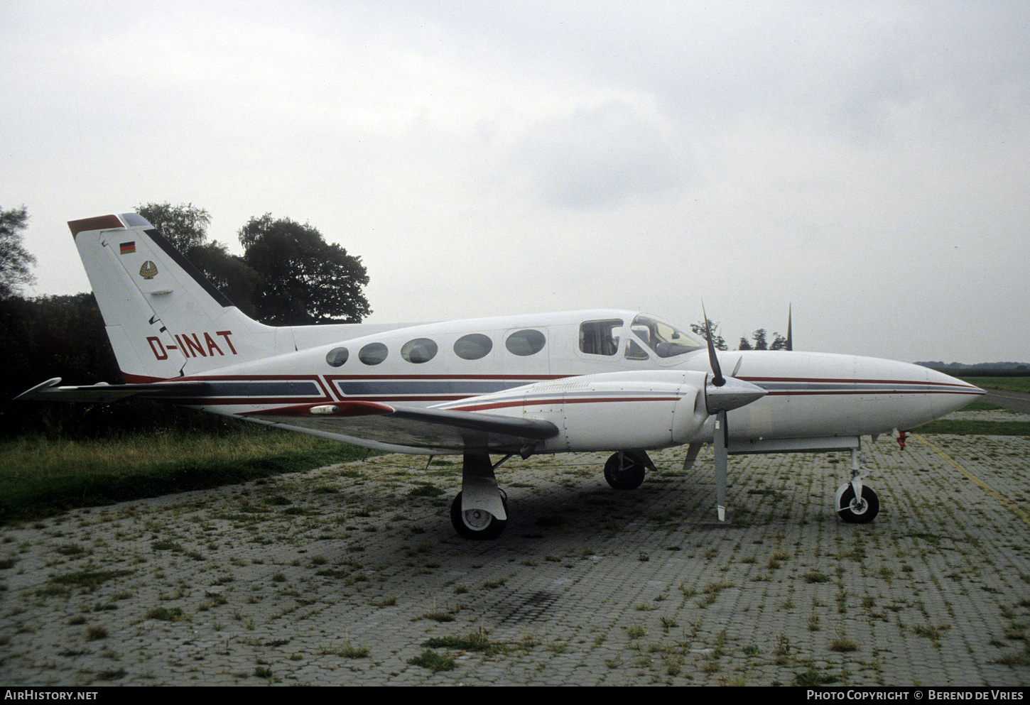 Aircraft Photo of D-INAT | Cessna 421C Golden Eagle | AirHistory.net #769612