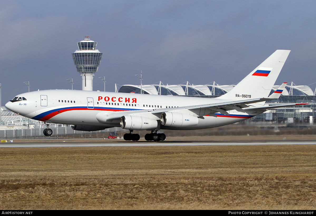 Aircraft Photo of RA-96019 | Ilyushin Il-96-300 | Rossiya - Special Flight Detachment | AirHistory.net #769613