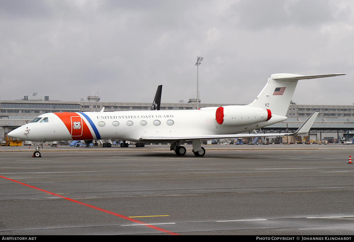 Aircraft Photo of 02 | Gulfstream Aerospace C-37B Gulfstream G550 (G-V-SP) | USA - Coast Guard | AirHistory.net #769621