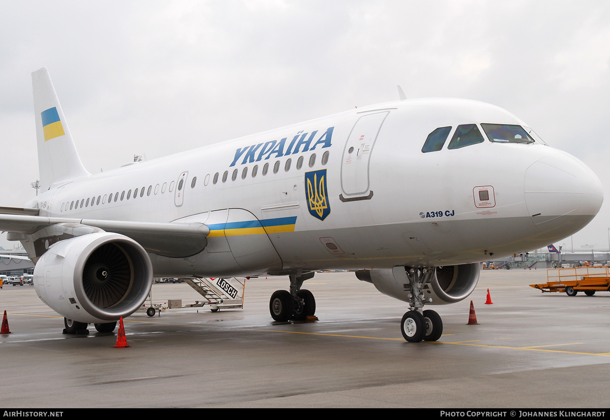 Aircraft Photo of UR-ABA | Airbus ACJ319 (A319-115/CJ) | Ukraine Government | AirHistory.net #769627