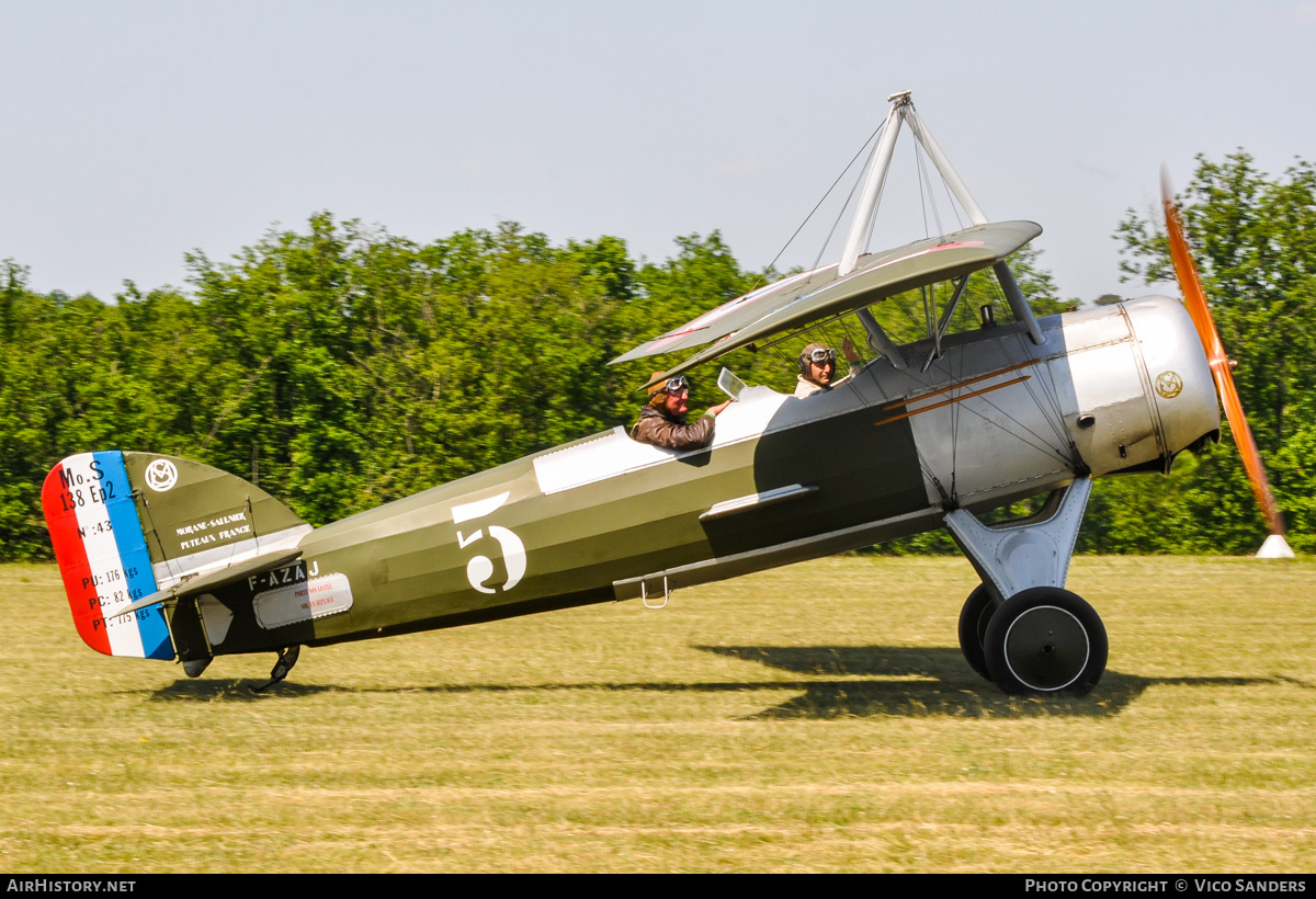 Aircraft Photo of F-AZAJ / 43 | Morane-Saulnier MS-138 Ep.2 | France - Air Force | AirHistory.net #769629