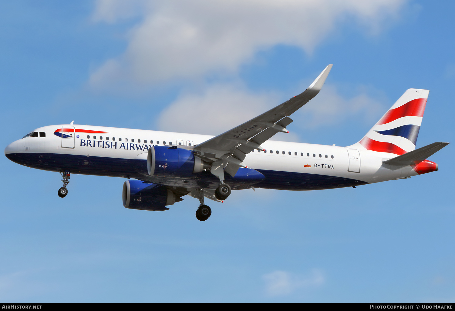Aircraft Photo of G-TTNA | Airbus A320-251N | British Airways | AirHistory.net #769630