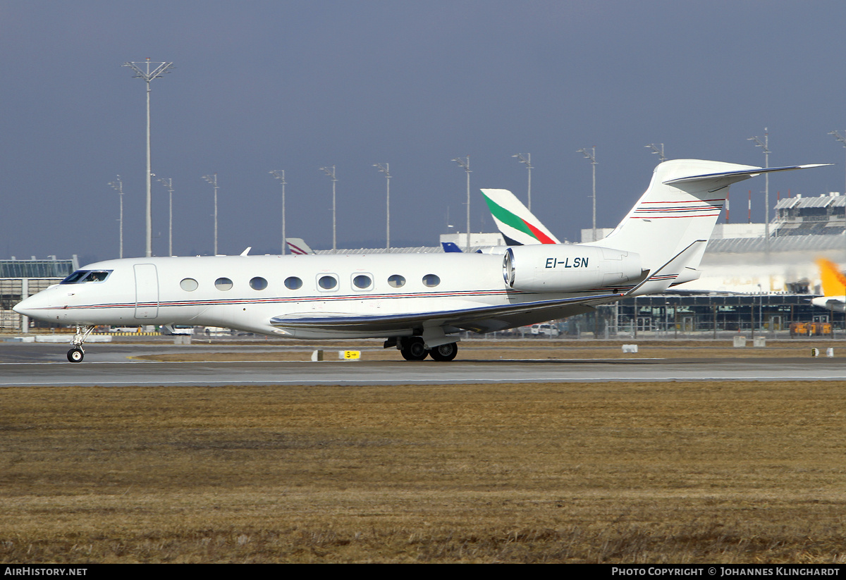 Aircraft Photo of EI-LSN | Gulfstream Aerospace G650 (G-VI) | AirHistory.net #769631
