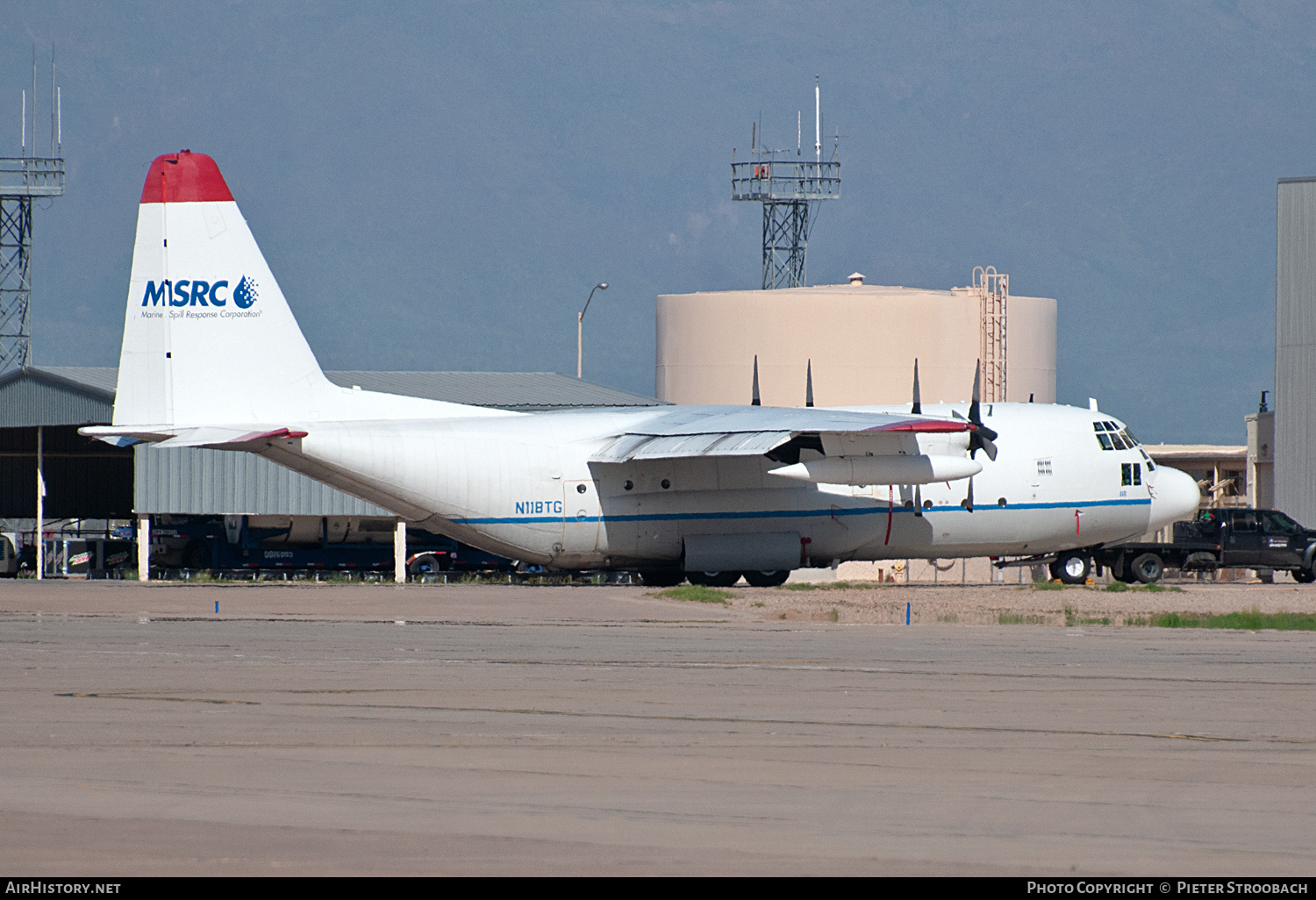 Aircraft Photo of N118TG | Lockheed C-130A Hercules (L-182) | MSRC - Marine Spill Response Corporation | AirHistory.net #769639
