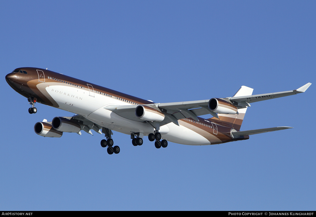 Aircraft Photo of M-IABU | Airbus A340-313X | AirHistory.net #769645