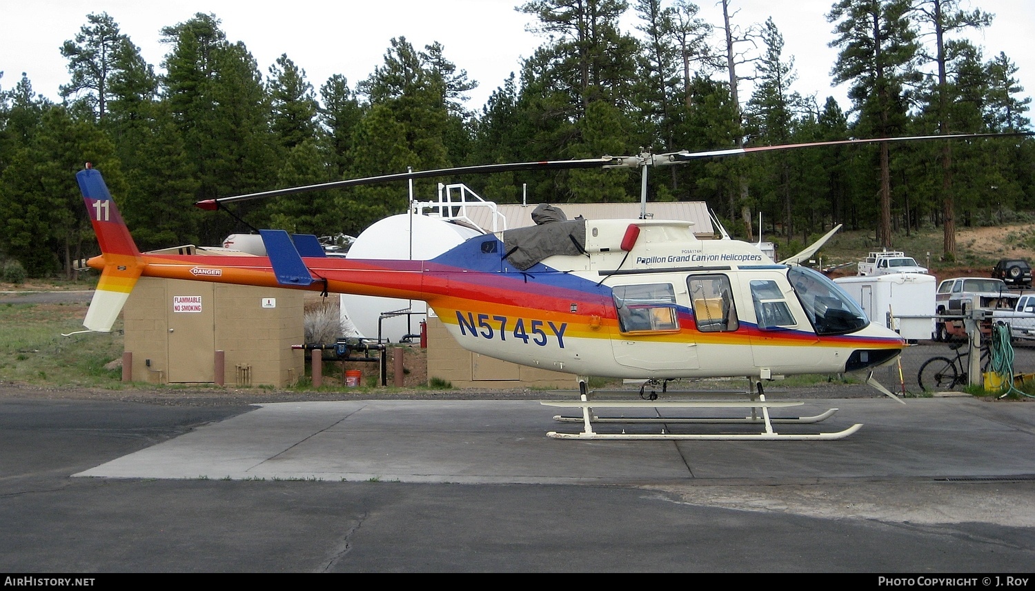 Aircraft Photo of N5745Y | Bell 206L-3 LongRanger III | Papillon Grand Canyon Helicopters | AirHistory.net #769659