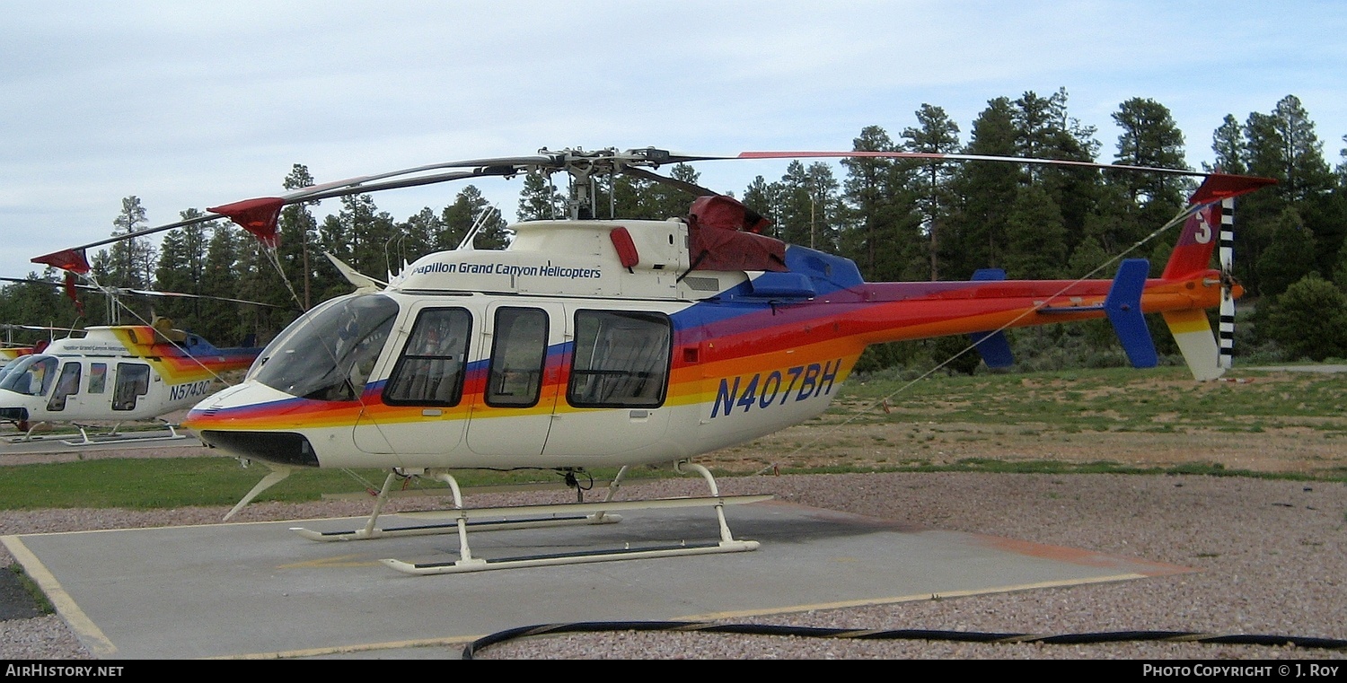 Aircraft Photo of N407BH | Bell 407 | Papillon Grand Canyon Helicopters | AirHistory.net #769679