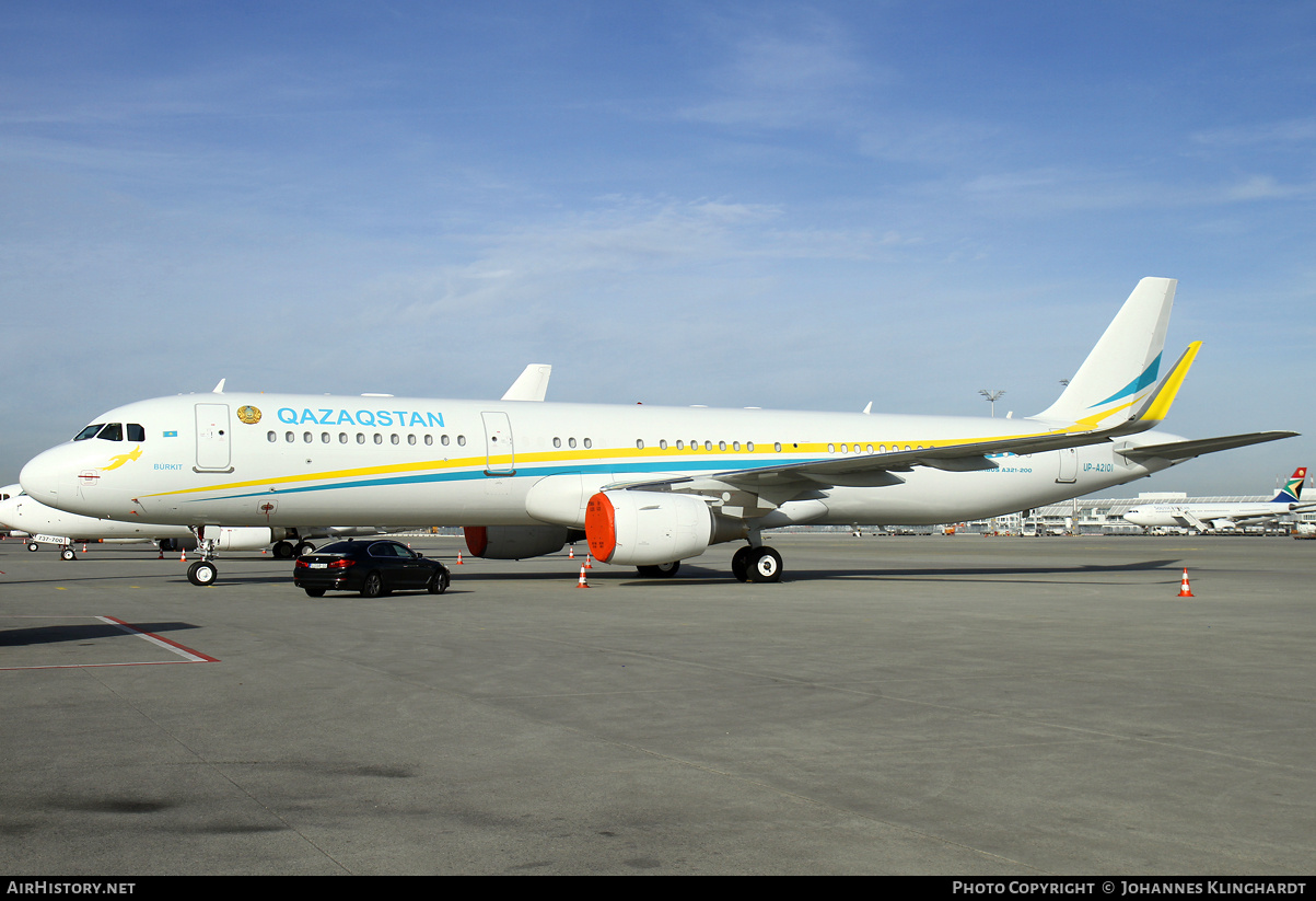 Aircraft Photo of UP-A2101 | Airbus ACJ321 (A321-211/CJ) | Kazakhstan Government | AirHistory.net #769684