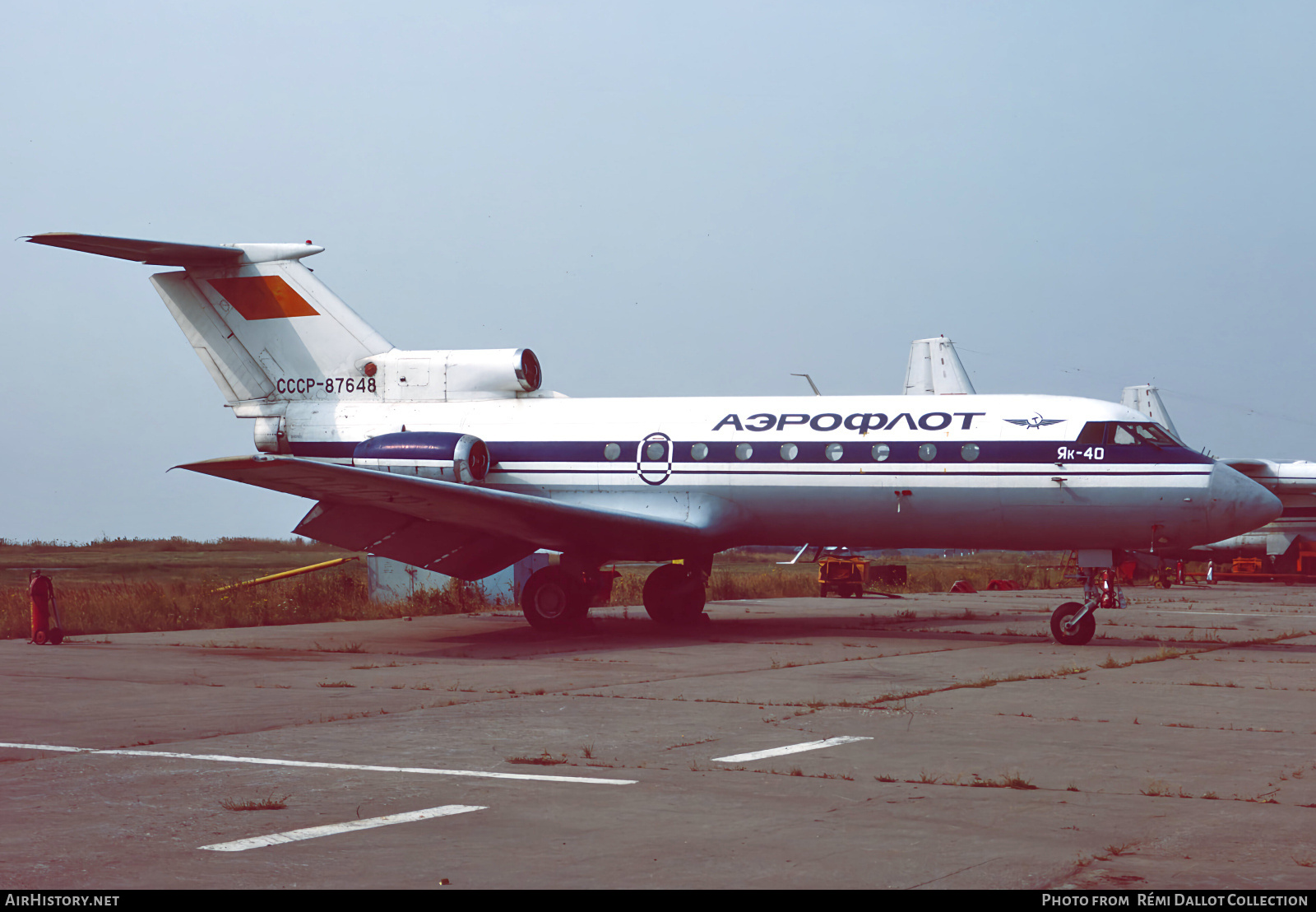 Aircraft Photo of CCCP-87648 | Yakovlev Yak-40 | Aeroflot | AirHistory.net #769690