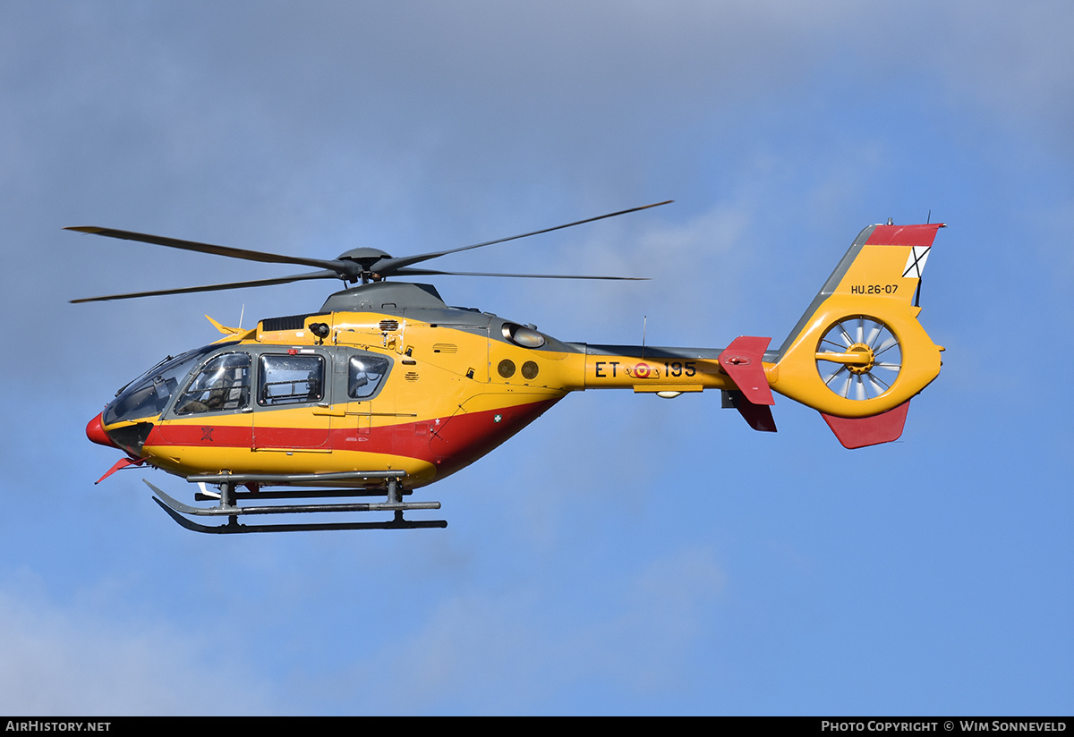 Aircraft Photo of HU.26-07 | Eurocopter EC-135P-2+ | Spain - Army | AirHistory.net #769692
