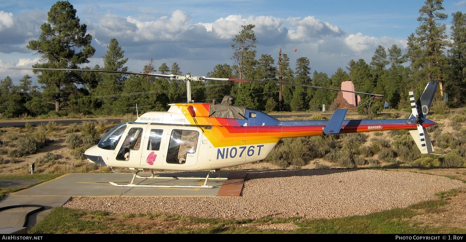 Aircraft Photo of N1076T | Bell 206L-1 LongRanger II | Papillon Grand Canyon Helicopters | AirHistory.net #769694
