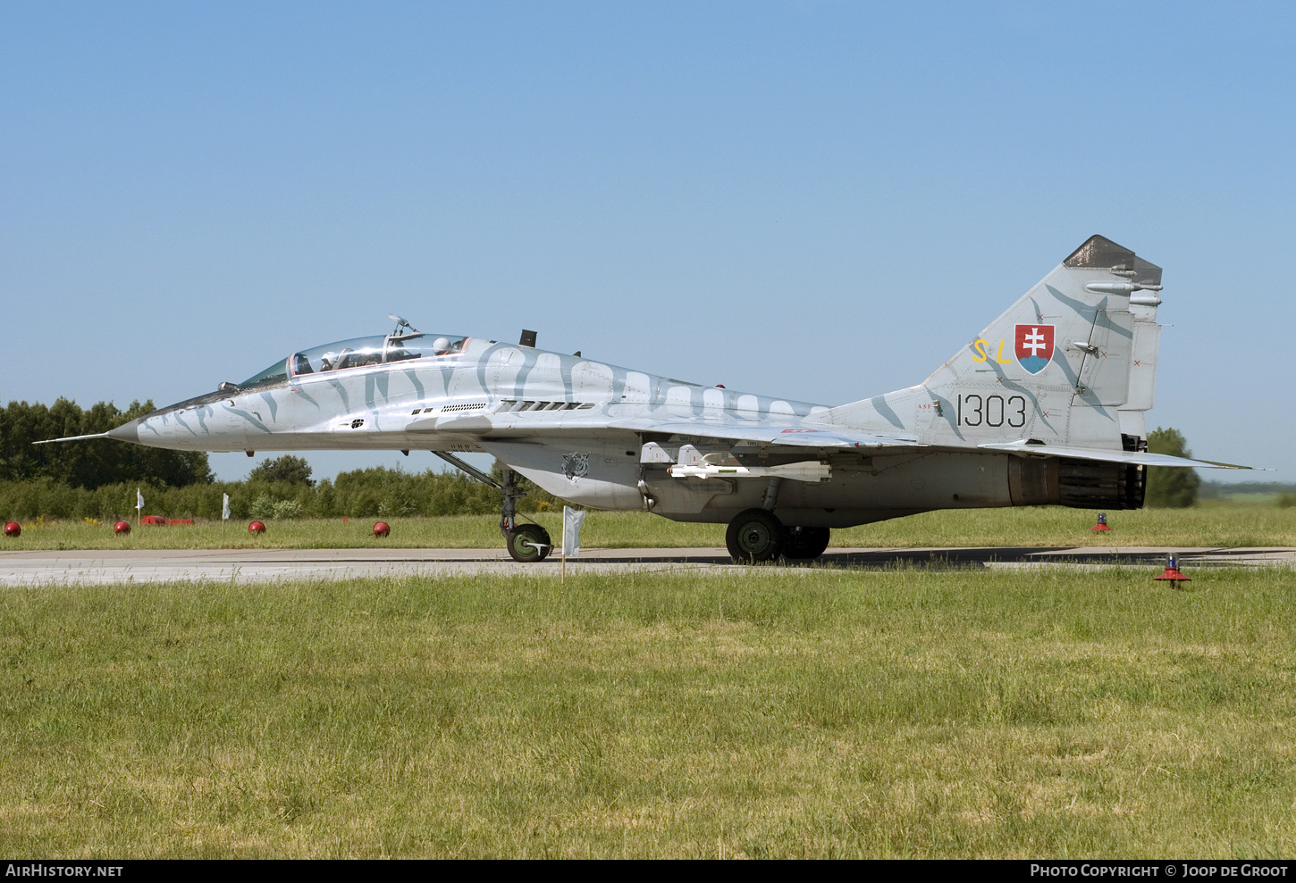 Aircraft Photo of 1303 | Mikoyan-Gurevich MiG-29UBS (9-51) | Slovakia - Air Force | AirHistory.net #769719