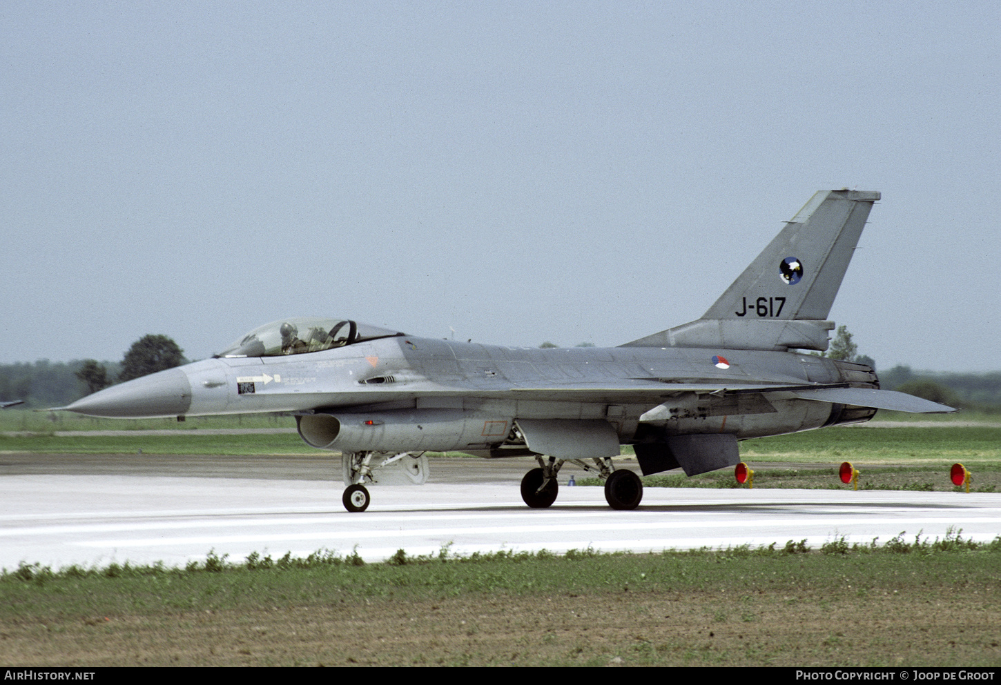Aircraft Photo of J-617 | General Dynamics F-16A Fighting Falcon | Netherlands - Air Force | AirHistory.net #769744