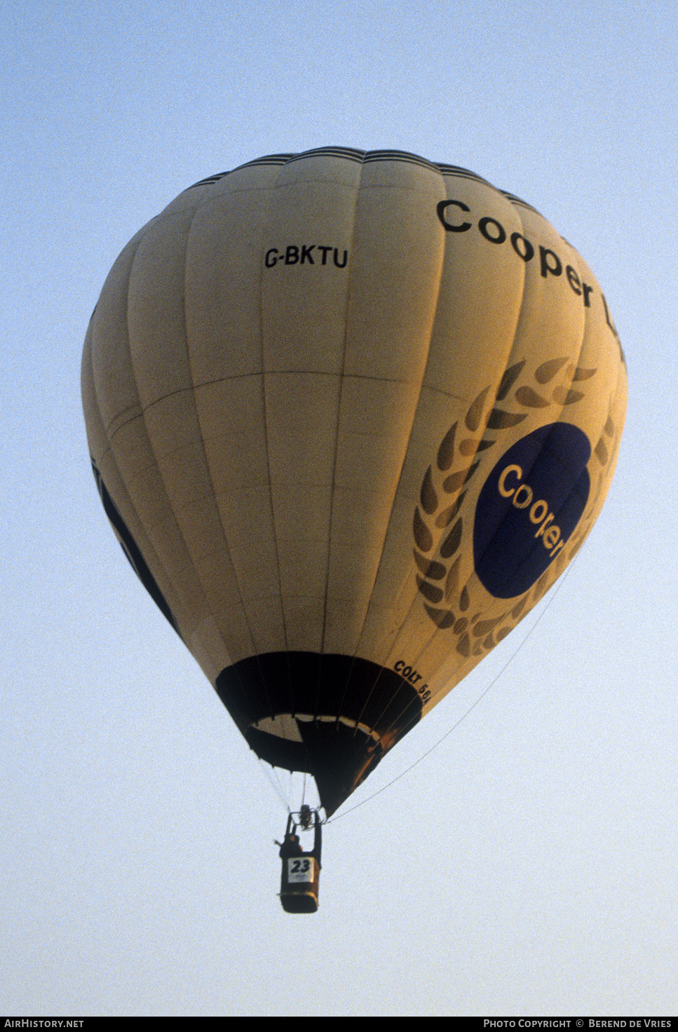Aircraft Photo of G-BKTU | Colt 56A | AirHistory.net #769748