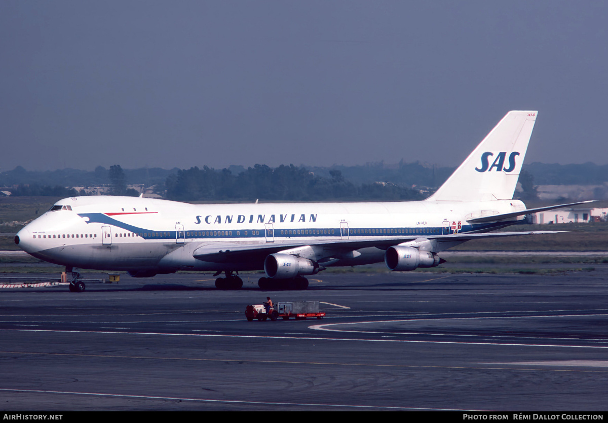 Aircraft Photo of LN-AEO | Boeing 747-283B | Scandinavian Airlines - SAS | AirHistory.net #769755