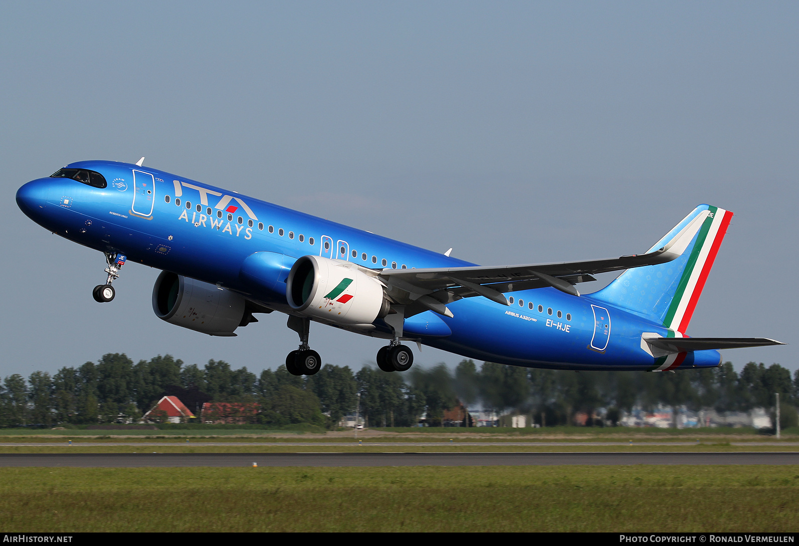 Aircraft Photo of EI-HJE | Airbus A320-271N | ITA Airways | AirHistory.net #769764