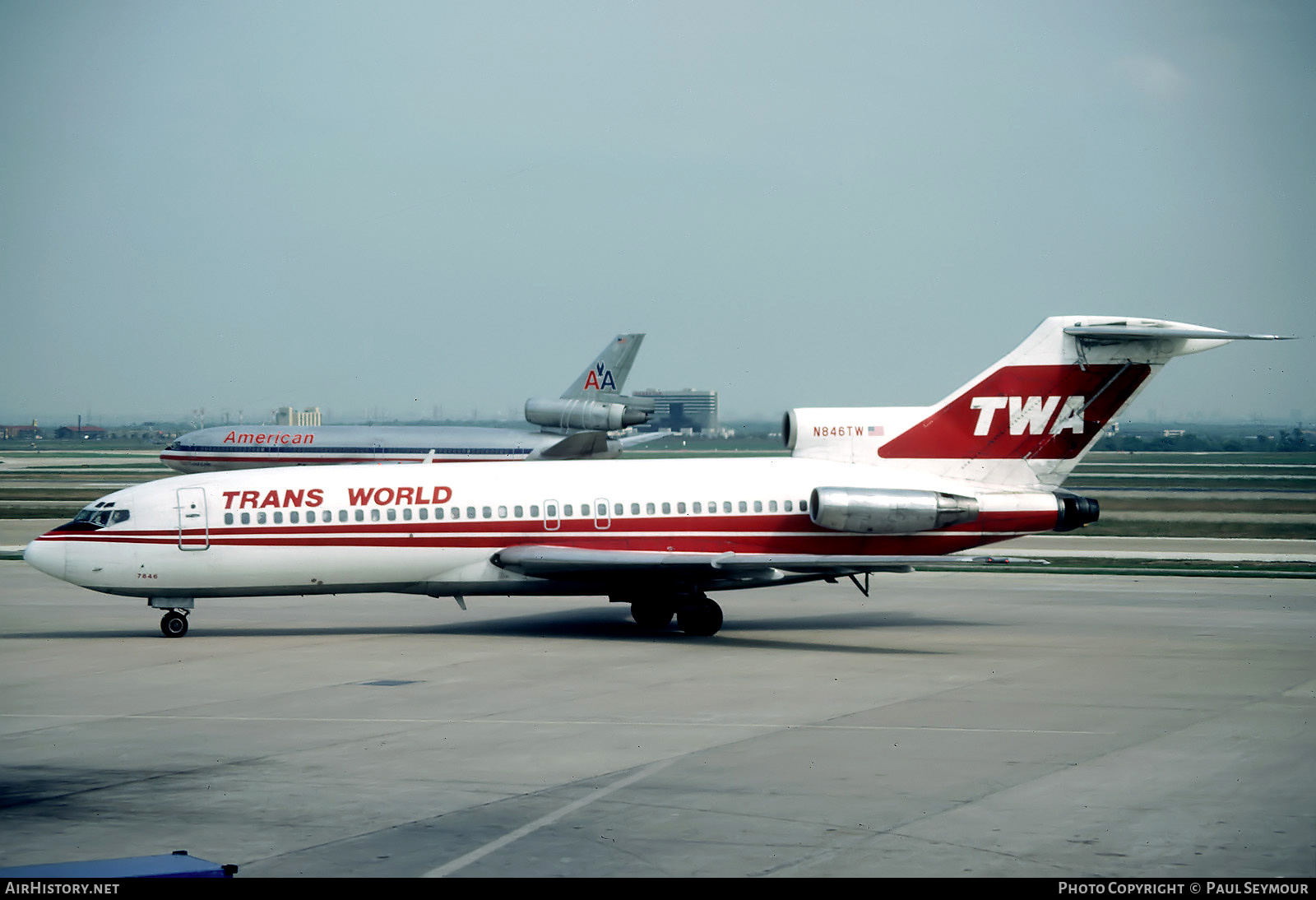 Aircraft Photo of N846TW | Boeing 727-31 | Trans World Airlines - TWA | AirHistory.net #769786