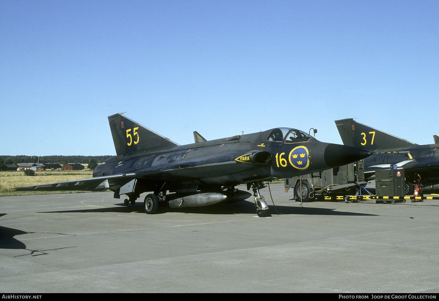 Aircraft Photo of 35450 | Saab J 35F-2 Draken | Sweden - Air Force | AirHistory.net #769790