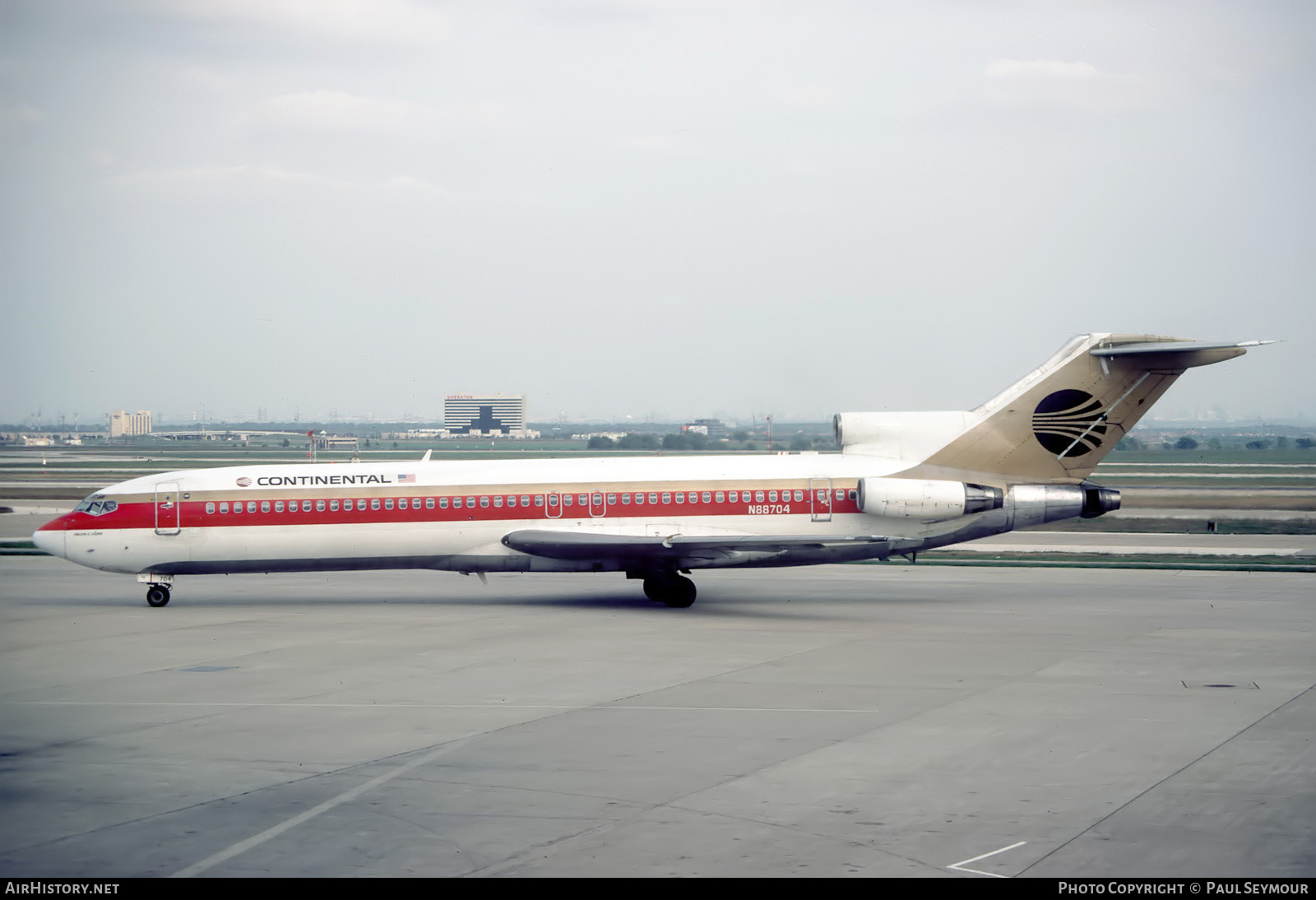 Aircraft Photo of N88704 | Boeing 727-224 | Continental Airlines | AirHistory.net #769792