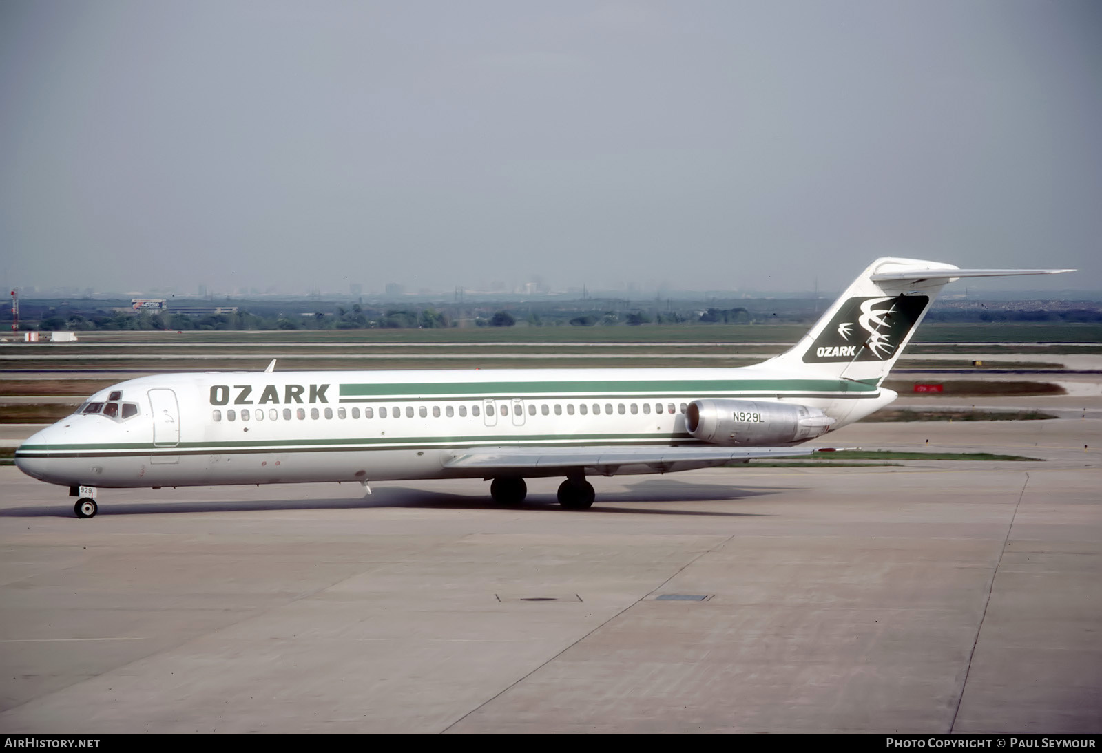 Aircraft Photo of N929L | McDonnell Douglas DC-9-32 | Ozark Air Lines | AirHistory.net #769800