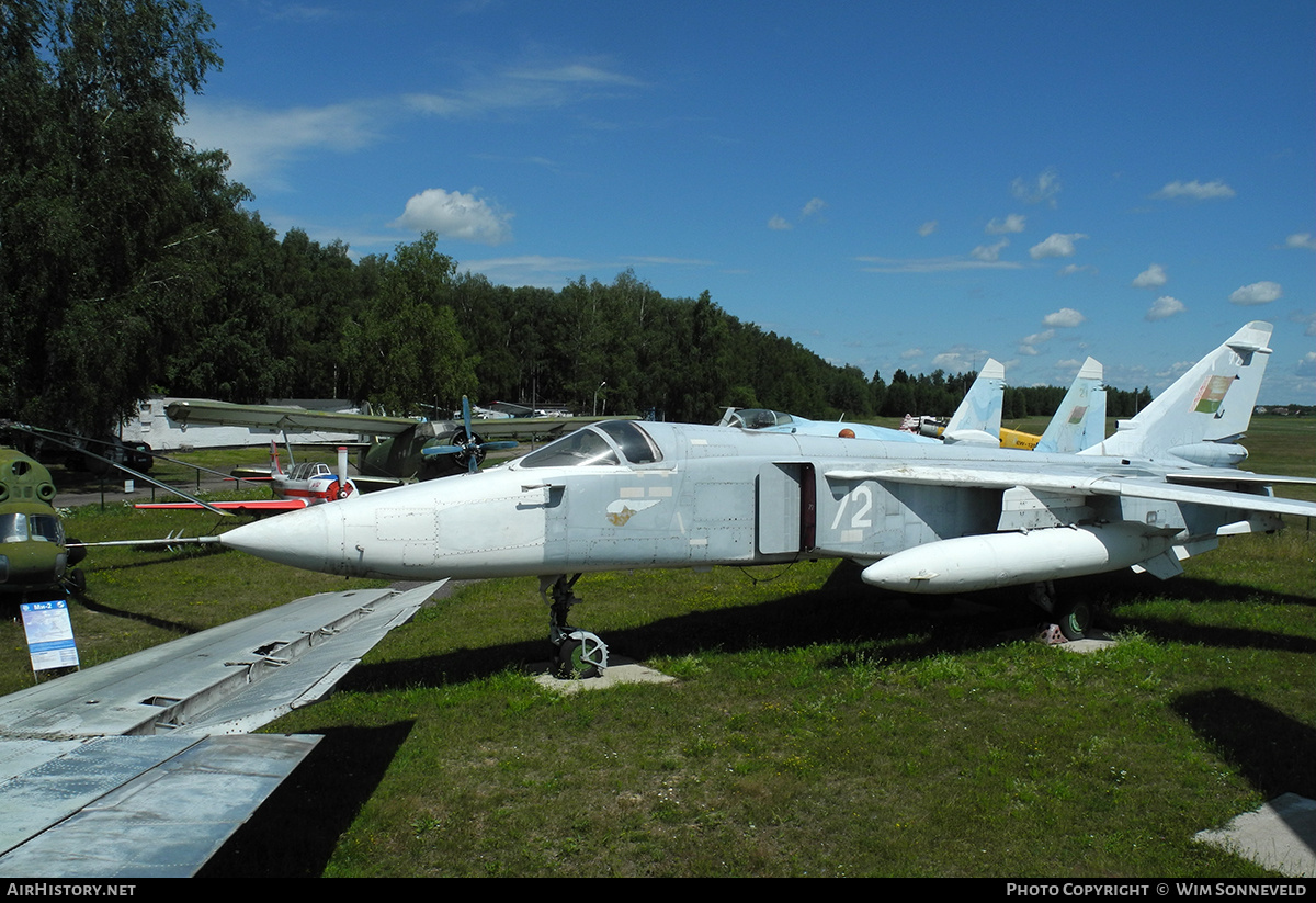 Aircraft Photo of 72 white | Sukhoi Su-24MR | Belarus - Air Force | AirHistory.net #769801