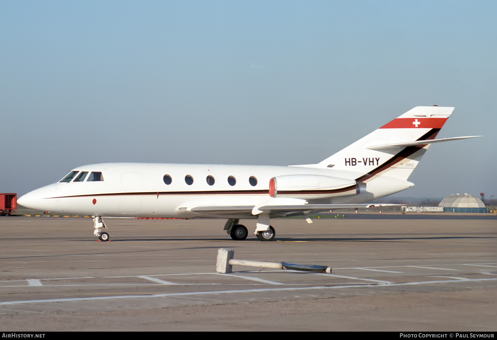 Aircraft Photo of HB-VHY | Dassault Falcon 20F | AirHistory.net #769807