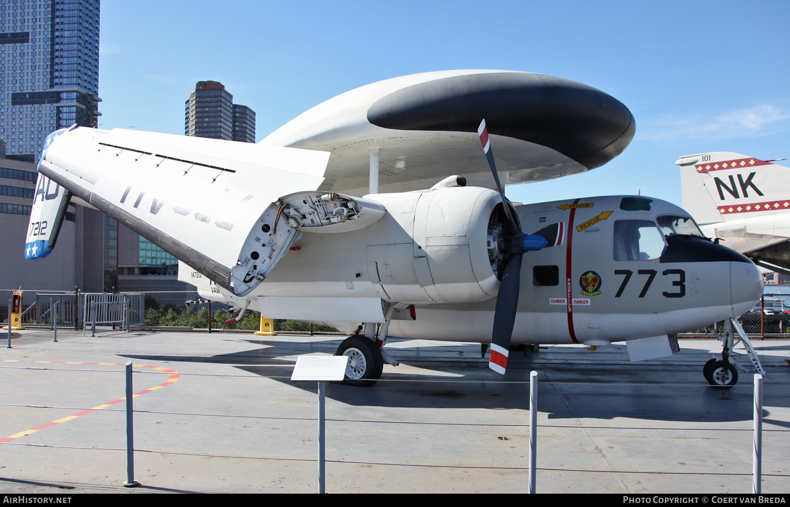 Aircraft Photo of 147212 | Grumman E-1B Tracer (G-117/WF-2) | USA - Navy | AirHistory.net #769811
