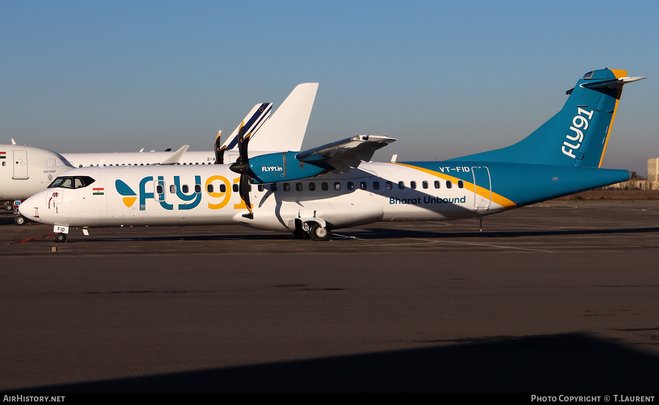 Aircraft Photo of VT-FID | ATR ATR-72-600 (ATR-72-212A) | Fly91 | AirHistory.net #769813