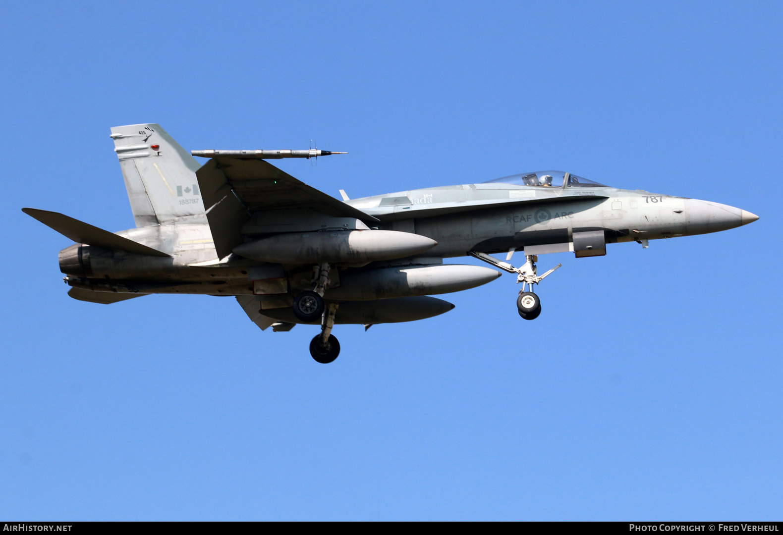 Aircraft Photo of 188787 | McDonnell Douglas CF-188 Hornet | Canada - Air Force | AirHistory.net #769814