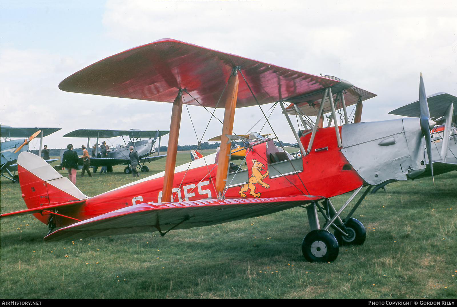 Aircraft Photo of G-AOES | De Havilland D.H. 82A Tiger Moth | AirHistory.net #769824