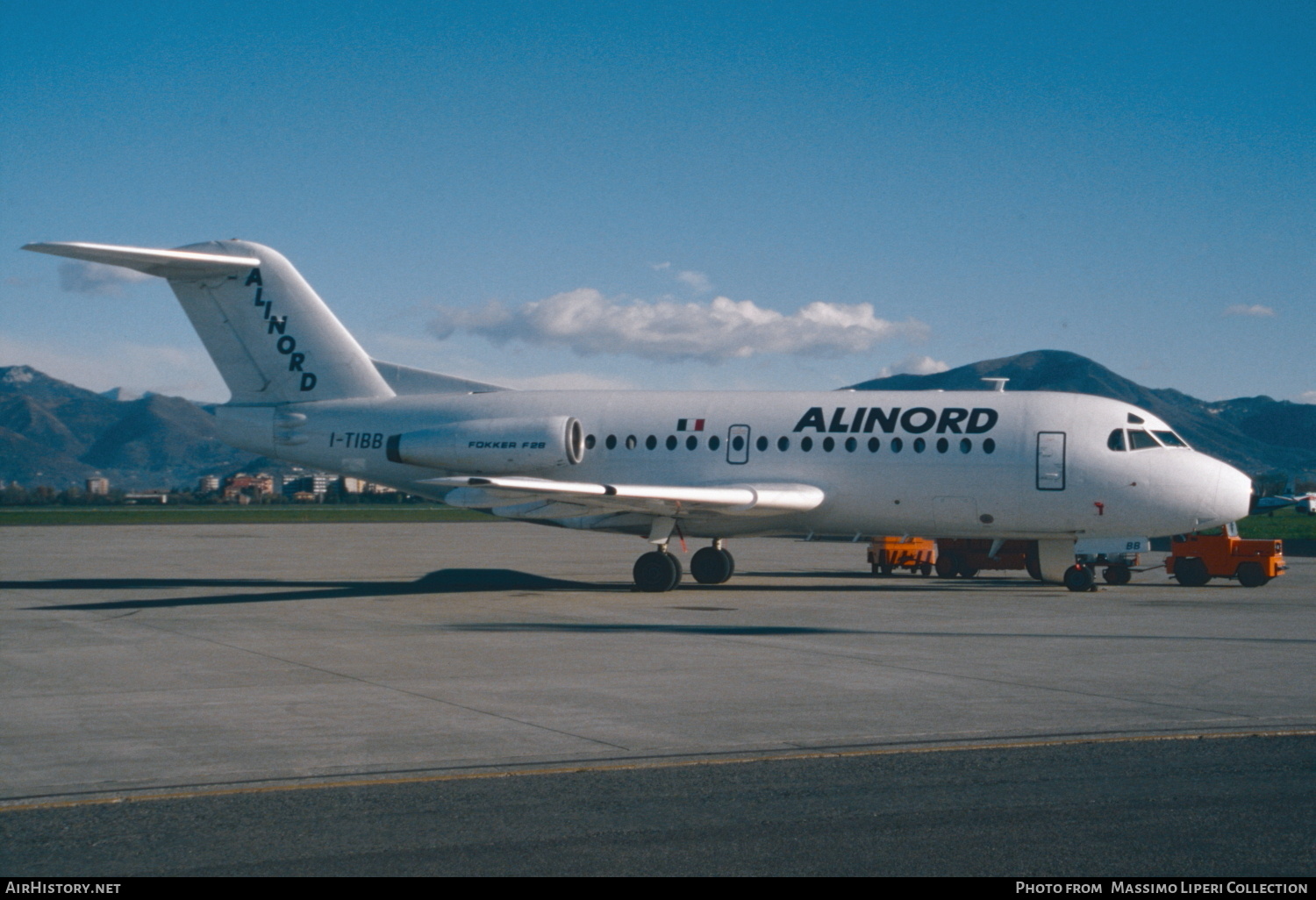 Aircraft Photo of I-TIBB | Fokker F28-1000 Fellowship | Alinord | AirHistory.net #769846