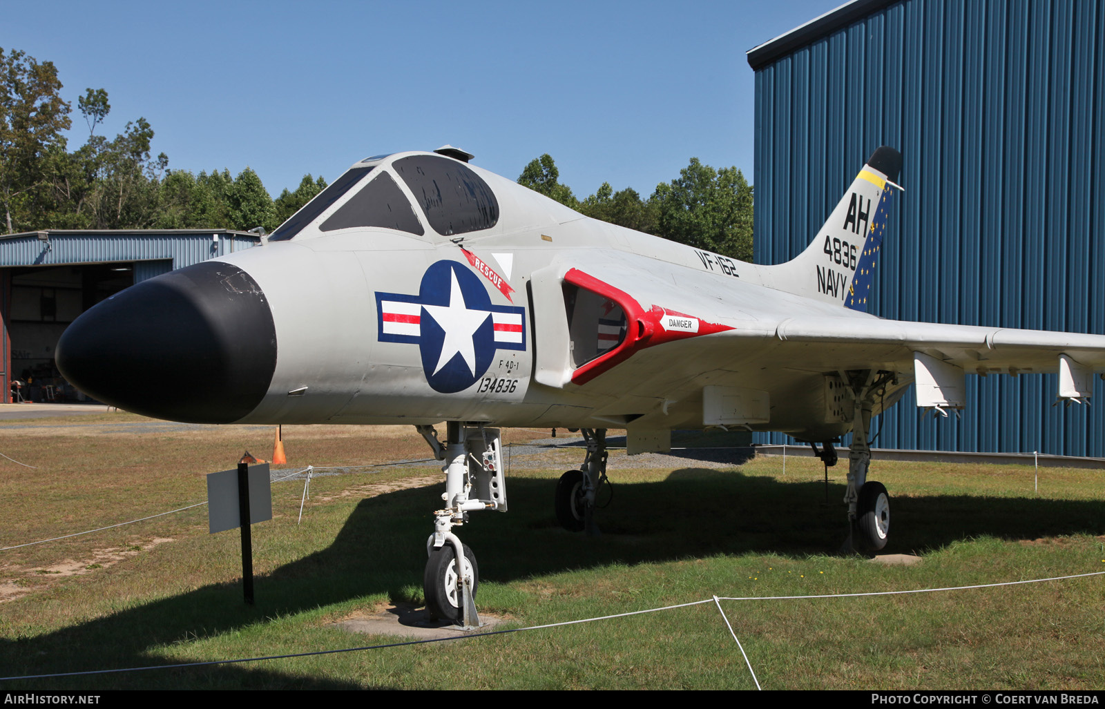 Aircraft Photo of 134836 / 4836 | Douglas F-6A Skyray (F4D-1) | USA - Navy | AirHistory.net #769851