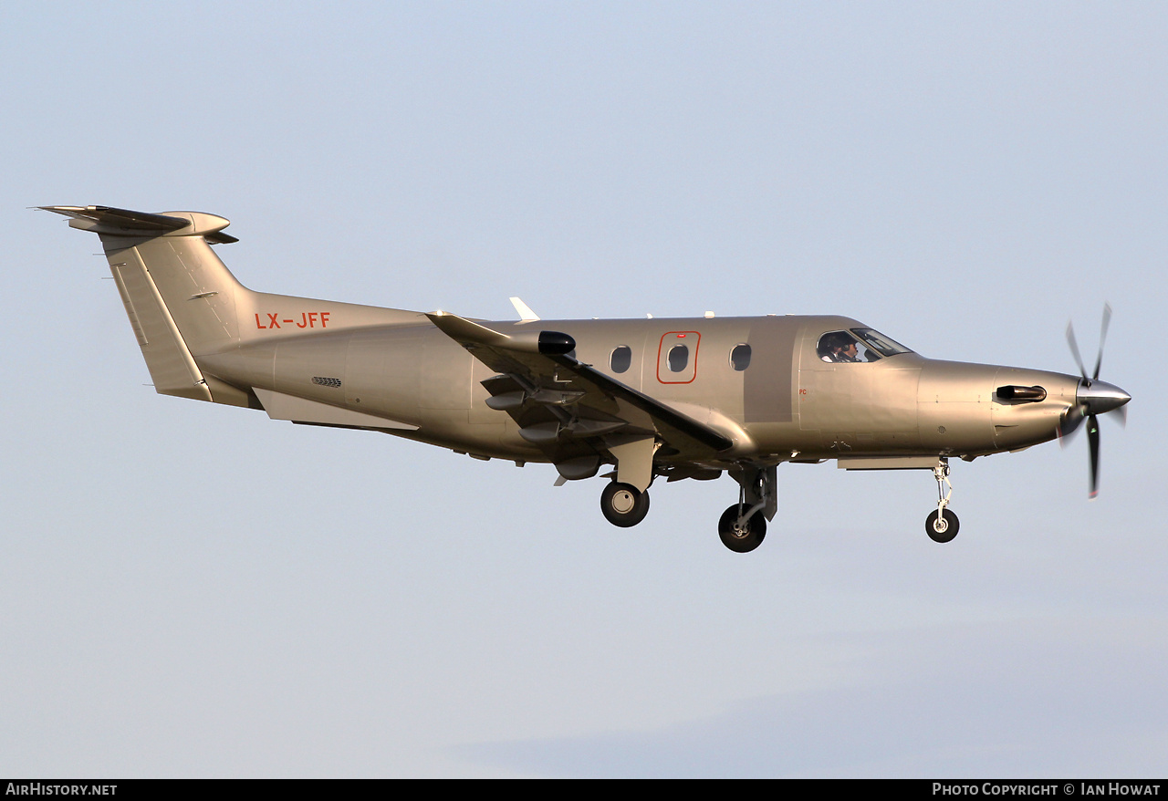Aircraft Photo of LX-JFF | Pilatus PC-12NG (PC-12/47E) | AirHistory.net #769890