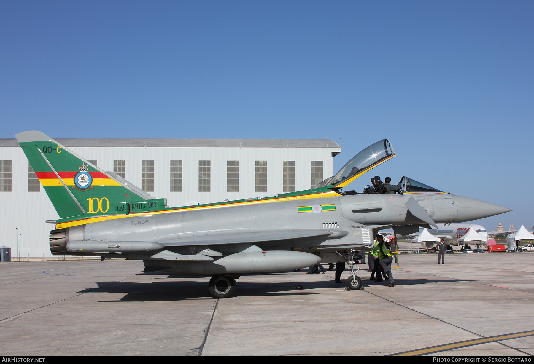 Aircraft Photo of ZJ936 | Eurofighter EF-2000 Typhoon FGR4 | UK - Air Force | AirHistory.net #769900