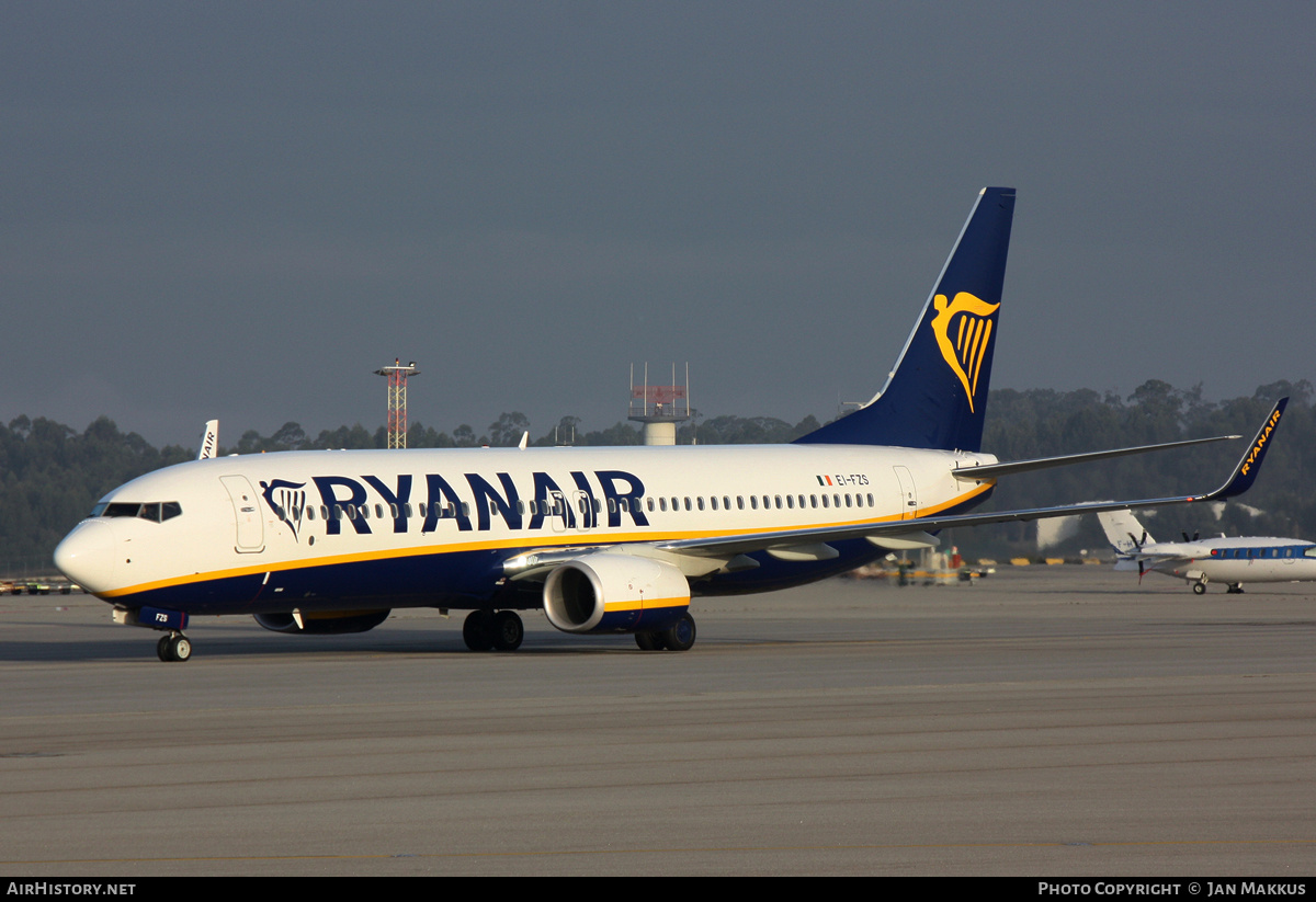 Aircraft Photo of EI-FZS | Boeing 737-800 | Ryanair | AirHistory.net #769915
