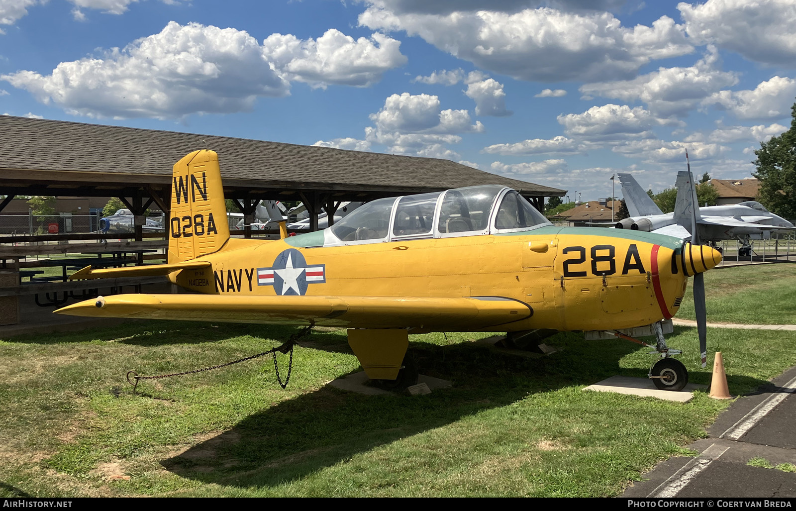 Aircraft Photo of N4028A | Beech T-34B Mentor | USA - Navy | AirHistory.net #769921