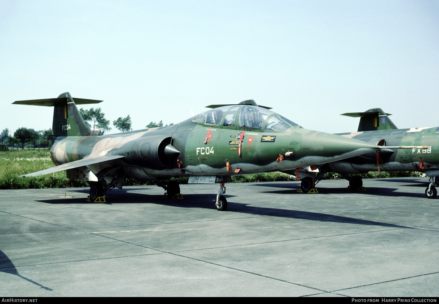 Aircraft Photo of FC04 | Lockheed TF-104G Starfighter | Belgium - Air Force | AirHistory.net #769924