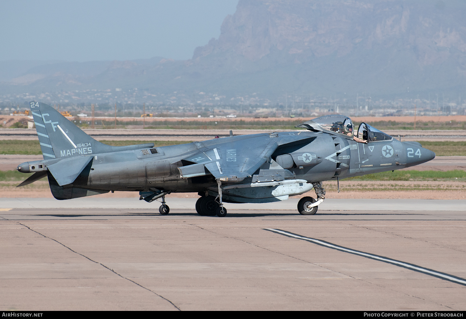 Aircraft Photo of 164134 | Boeing AV-8B Harrier II+ | USA - Marines | AirHistory.net #769945