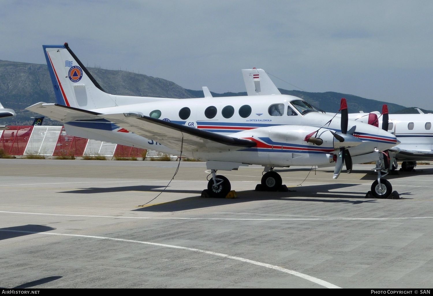 Aircraft Photo of SX-BKY | Beech C90B King Air | Air Intersalonika | AirHistory.net #769952