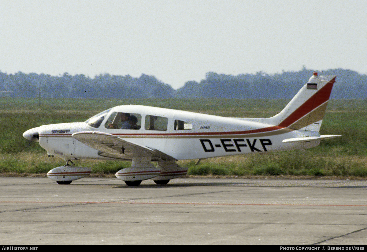 Aircraft Photo of D-EFKP | Piper PA-28-181 Archer II | AirHistory.net #769968